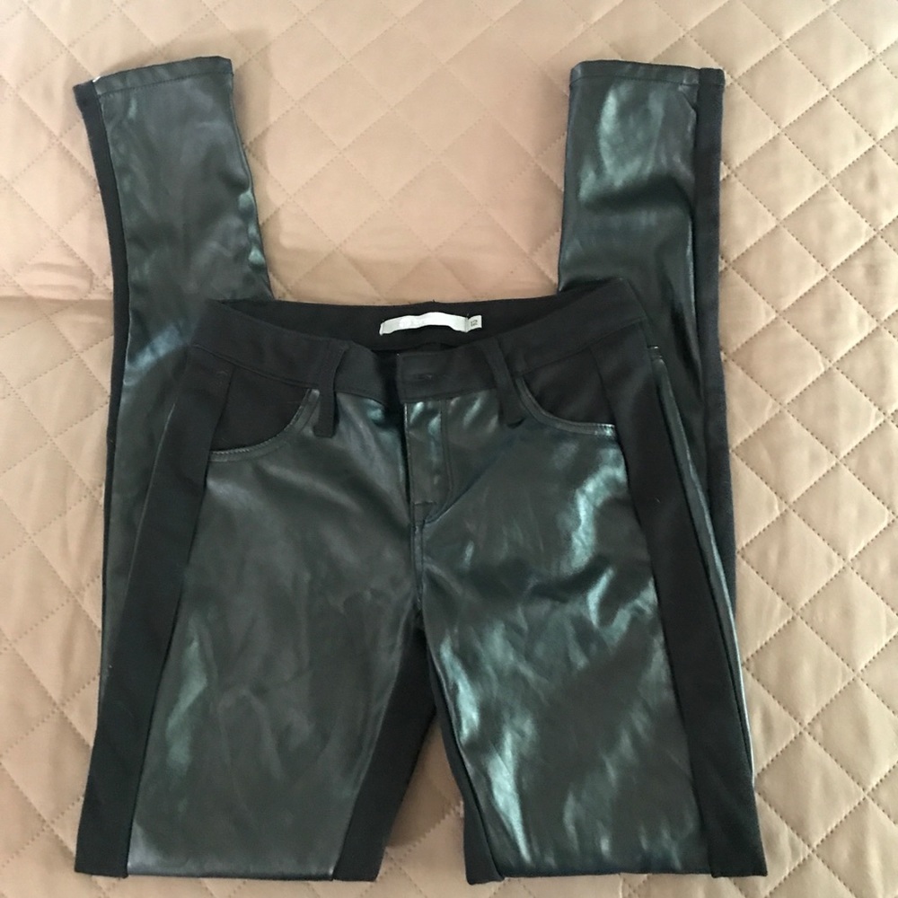 Girl’s Faux leather pants size 12